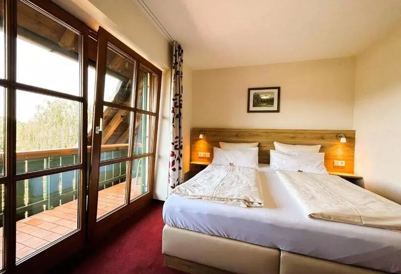 اتاق استاندارد با تخت بزرگ, Gasthaus Und Landhotel Wiedmann