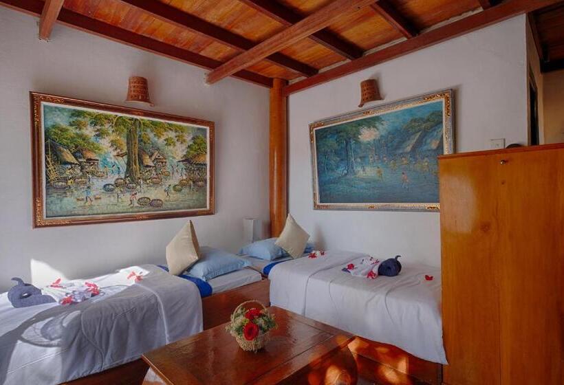 בקתה סטנדרטית עם נוף לים, Matahari Tulamben Resort, Dive & Spa