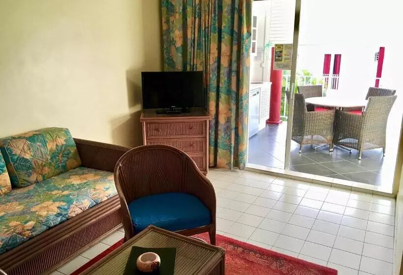 １ベッドルームアパートメント, Résidence Le Vallon Guadeloupe Parc Piscine Appartements & Studios & Services Hôteliers à La Carte