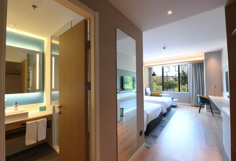 חדר סטנדרט נוף לעיר, Holiday Inn Express Tianjin Binhai, An Ihg