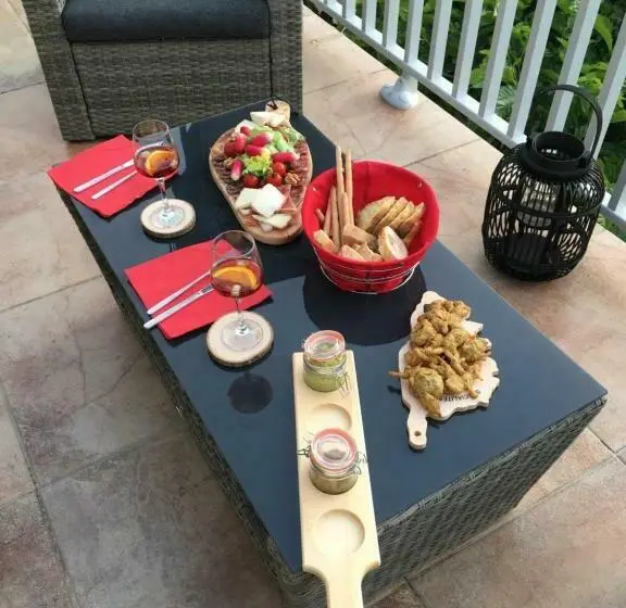 スタンダードルーム, Casa Basgiu, Chambres Avec Balcon Et Table D Hôtes