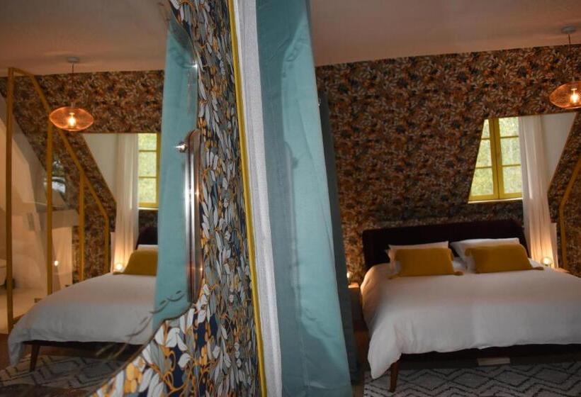 Семейный Номер Вид на Сад, La Maison Des Champs , Chambres D Hotes , Receptions