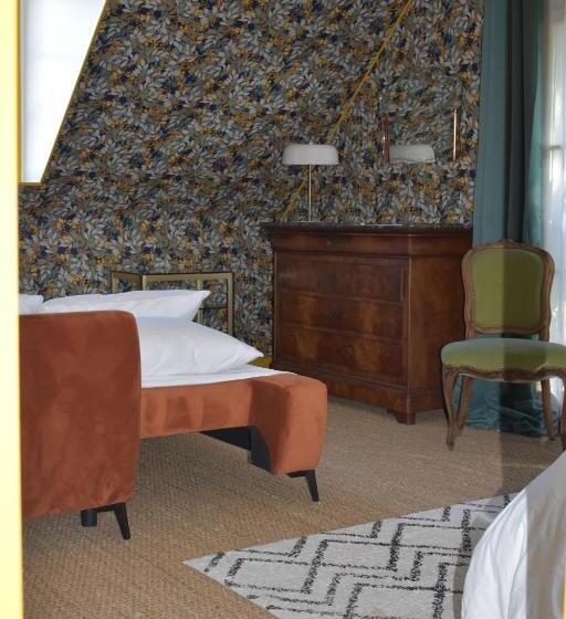 家庭房带园景, La Maison Des Champs , Chambres D Hotes , Receptions