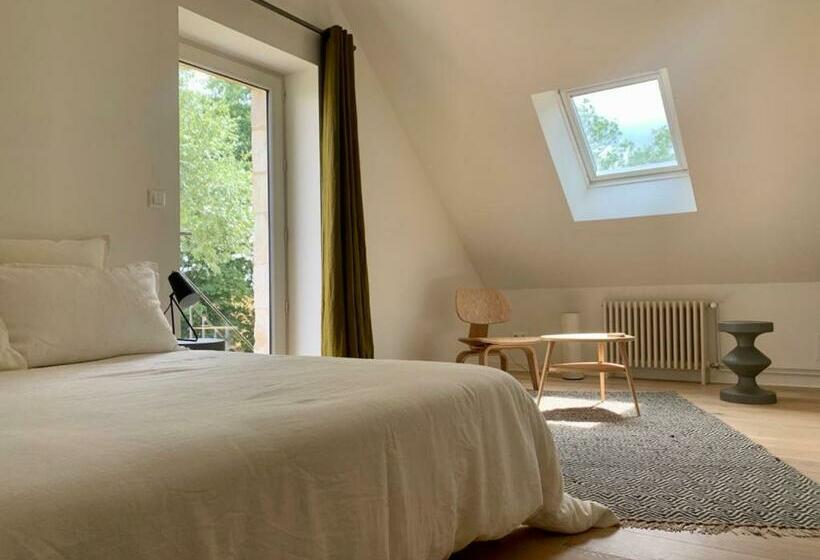 חדר סטנדרט עם מרפסת, La Maison Vivante, Chambres D Hotes Au Coeur Du Perche