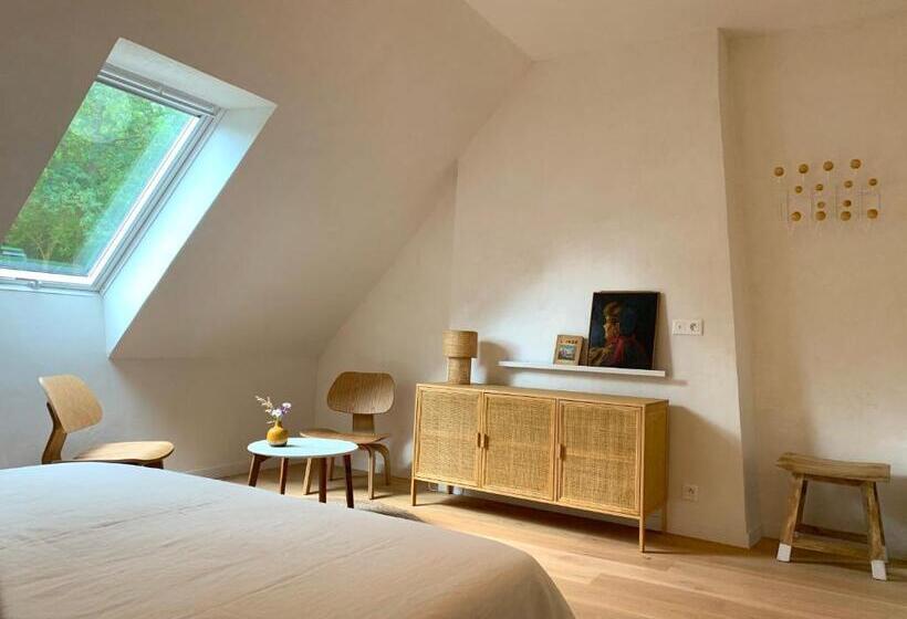 חדר סטנדרט נוף לגינה, La Maison Vivante, Chambres D Hotes Au Coeur Du Perche