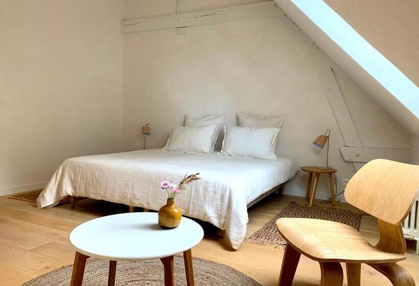 חדר סטנדרט נוף לגינה, La Maison Vivante, Chambres D Hotes Au Coeur Du Perche