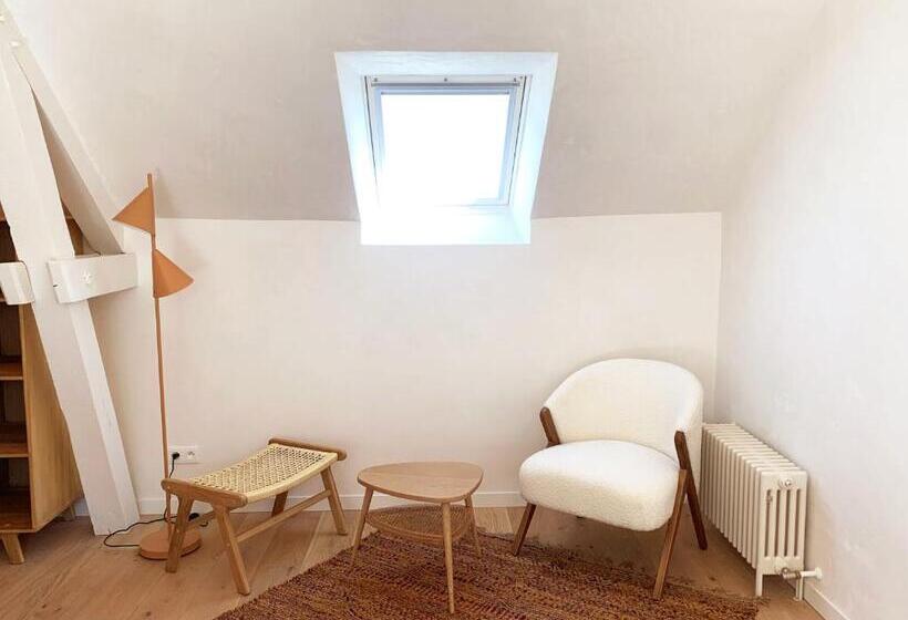 חדר סטנדרט נוף לגינה, La Maison Vivante, Chambres D Hotes Au Coeur Du Perche