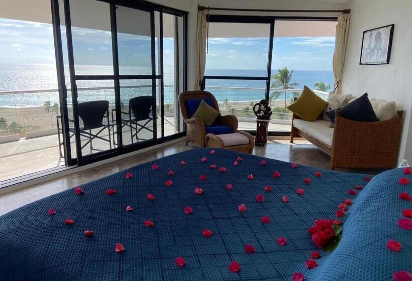 סוויטת דלוקס נוף לים, Villa Siempre Domingo