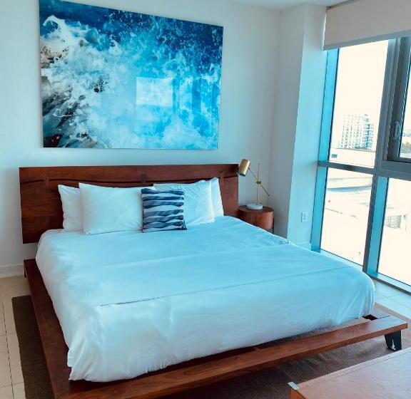 带风景豪华套房, Monte Carlo Suites In Miami Beach