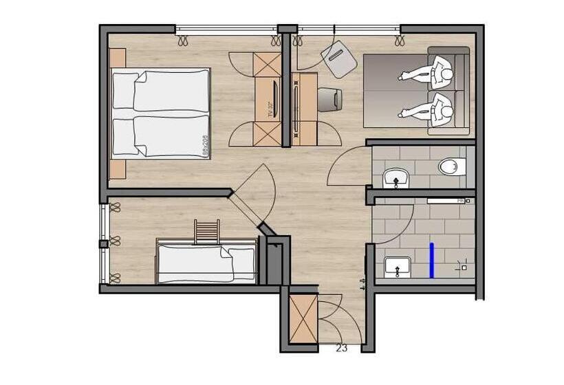 Семейный Номер, Pflugwirts Hotel Und Gasthaus