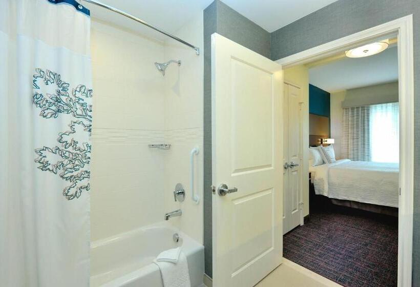 带大床的标准工作室, Residence Inn By Marriott Houston Northwest/cypress