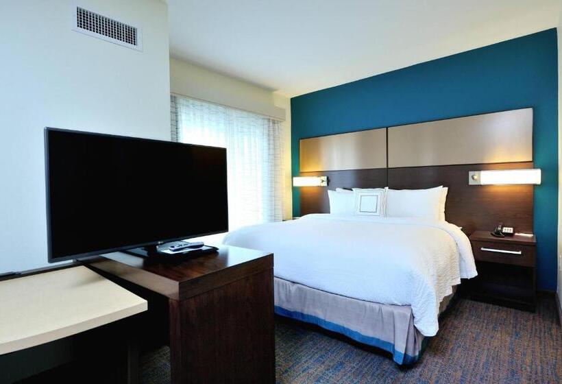 带大床的标准工作室, Residence Inn By Marriott Houston Northwest/cypress