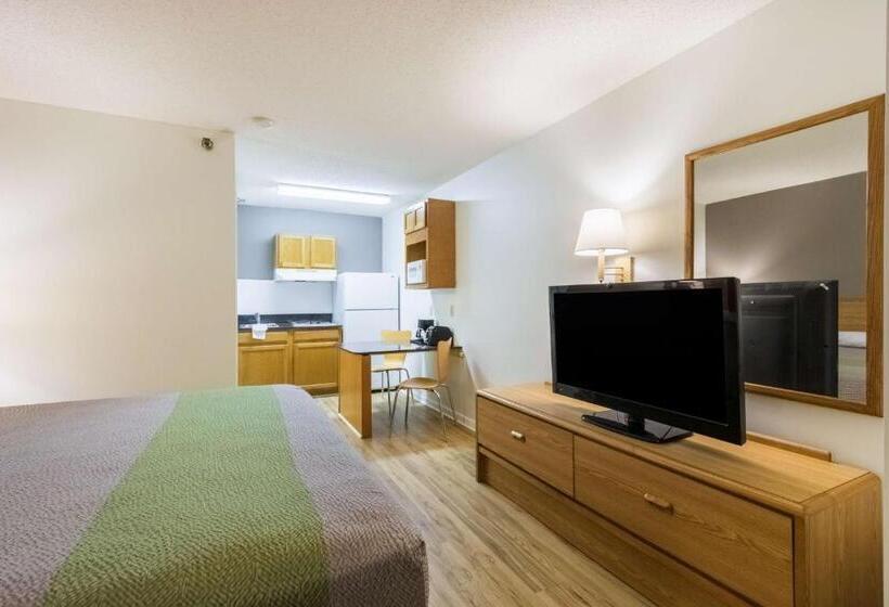 장애인을 위한 킹사이즈 침대 스탠다드 룸, Studio 6 Statesboro, Ga