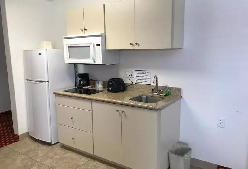 キングサイズベッドのスイートルーム, Executive Inn & Suites Extended Stay Vernal