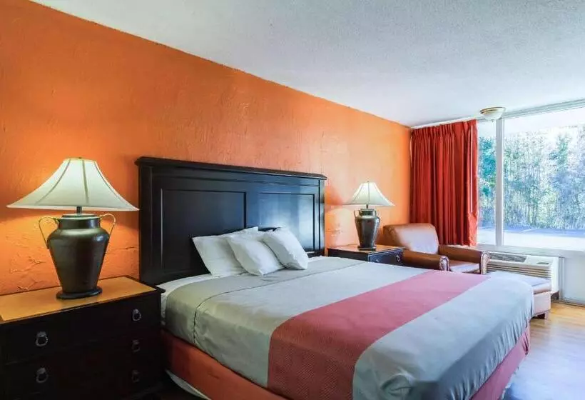 キングサイズベッドのスタンダードルーム, Motel 6 Townsend, Ga