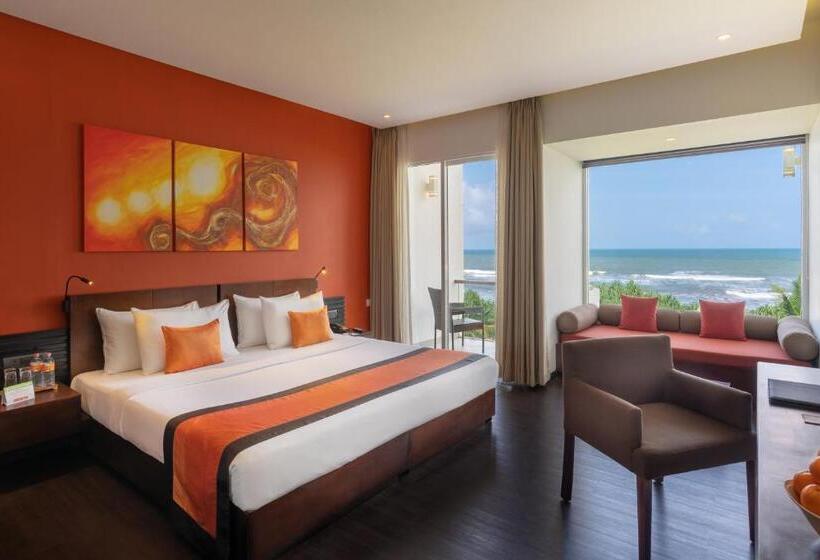 חדר סופריור עם נוף לים ומרפסת, Citrus Waskaduwa