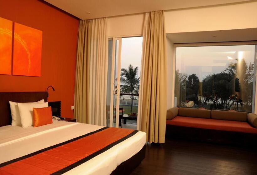 חדר סופריור עם נוף לים ומרפסת, Citrus Waskaduwa