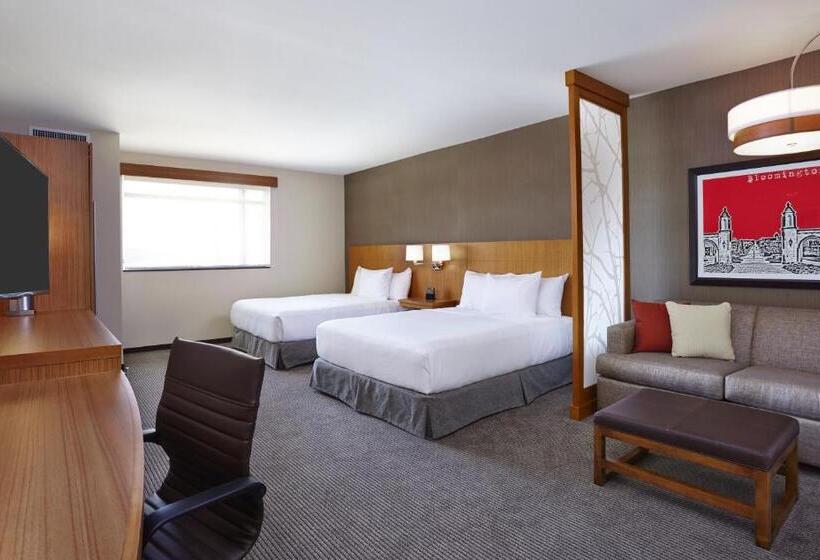 2ダブルベッドのスタンダードルーム, Hyatt Place Bloomington Indiana