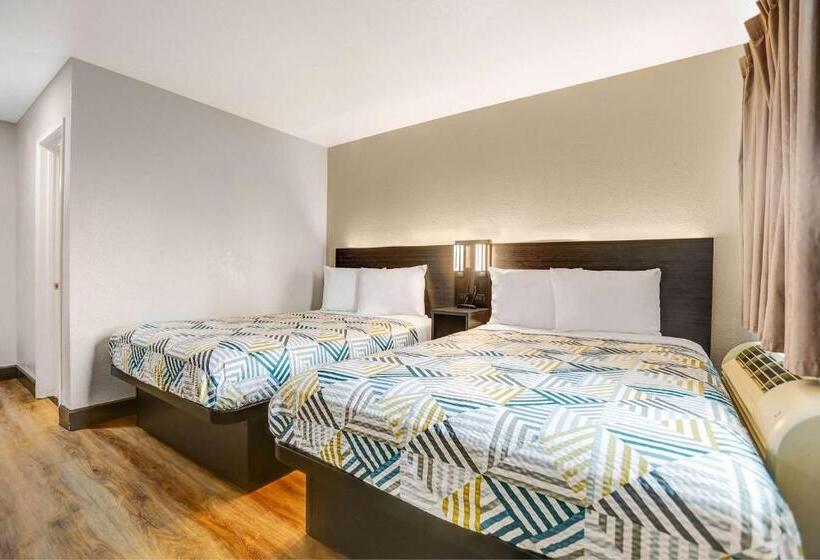 غرفة قياسية رباعية, Motel 6 San Bernardino, Ca   South