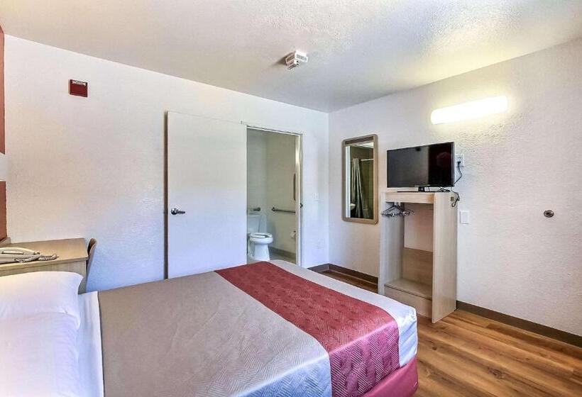 חדר סטנדרט מותאם לאדם עם מוגבלויות, Motel 6fremont, Ca  North