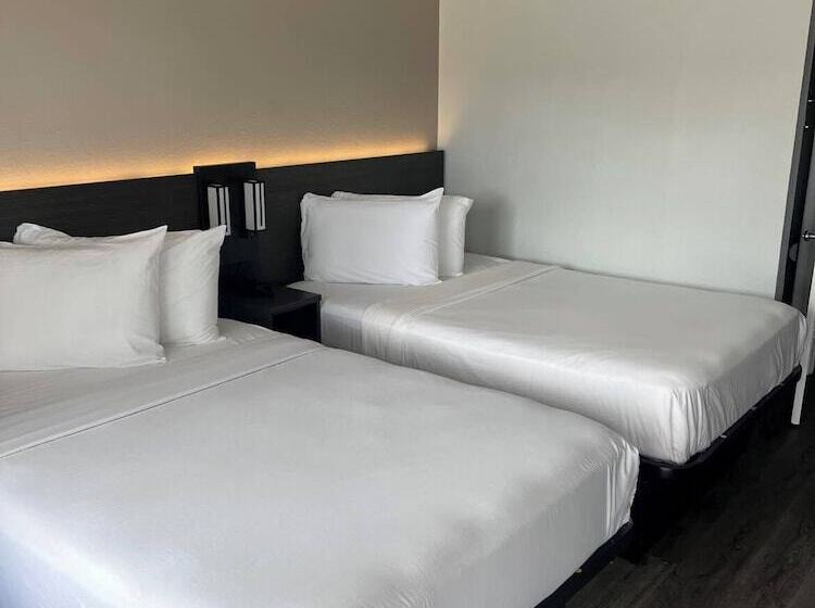 带2个双人床的标准工作室, Motel 6orlando, Fl  Winter Park