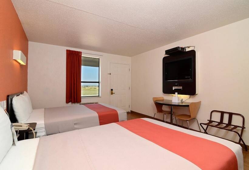 Номер Стандарт 2 Двуспальные Кровати, Motel 6south Haven, Ks