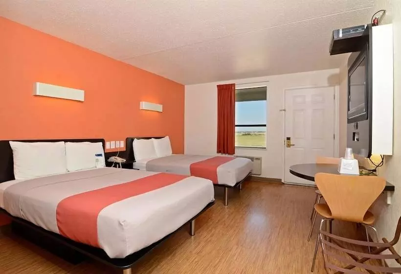 ２ダブルベッドのスタンダードルーム, Motel 6south Haven, Ks