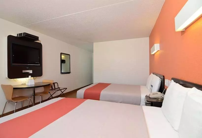２ダブルベッドのスタンダードルーム, Motel 6south Haven, Ks