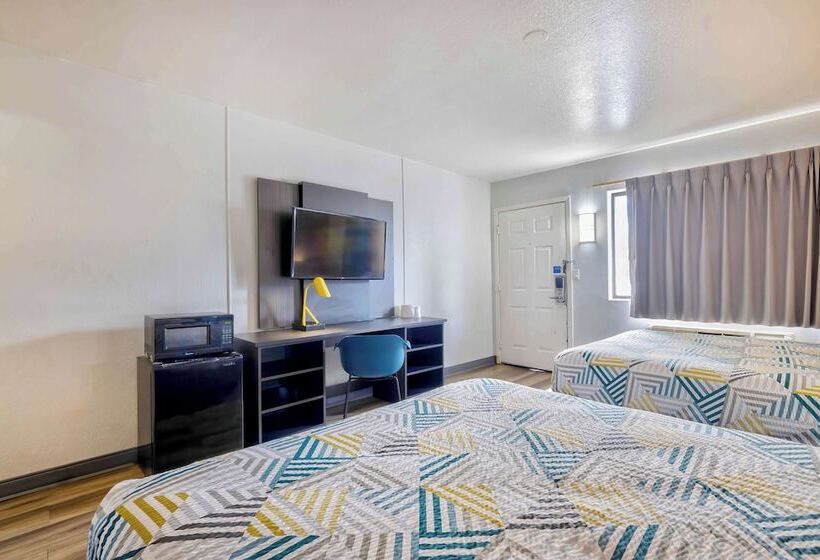 스탠다드 룸 더블 침대 2개, Motel 6villa Park, Il  Chicago West