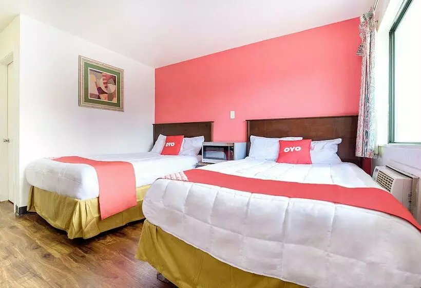 اتاق استاندارد با 2 تخت دوبل, Oyo Hotel South Bend Campus