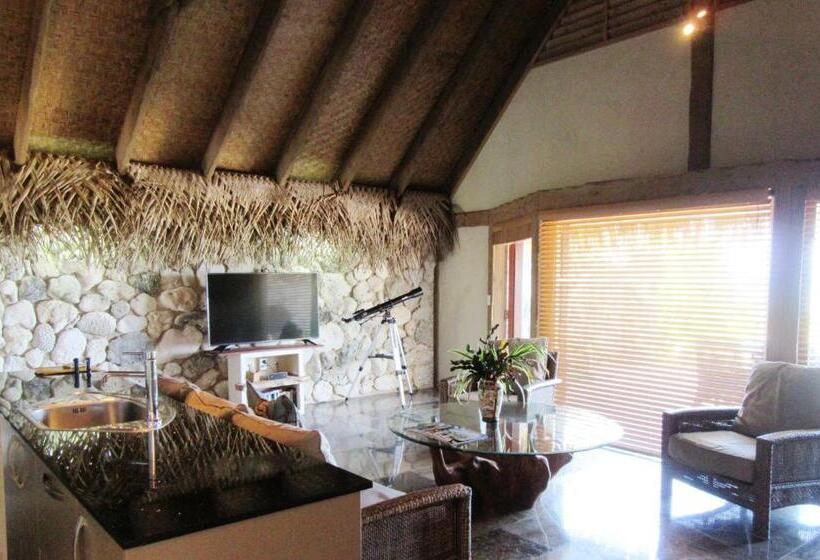 ویلای دلوکس 1 خوابه با چشمانداز دریا, Aitutaki Escape