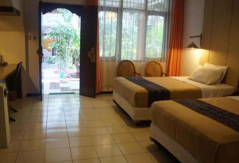 豪华房间, Puri Naga Beachfront Cottages