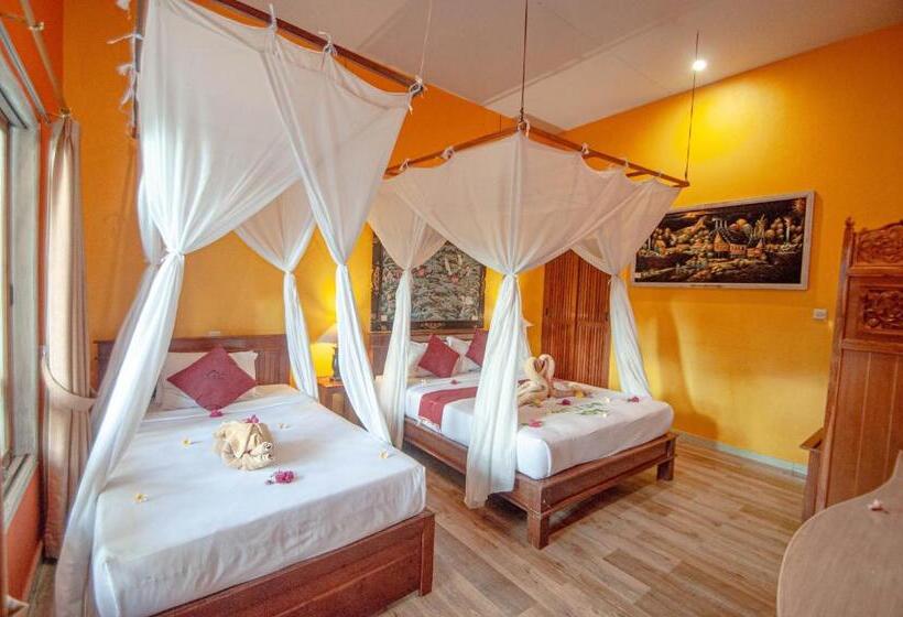 חדר משפחתי, Kubuku Eco Dive Lodge And Yoga