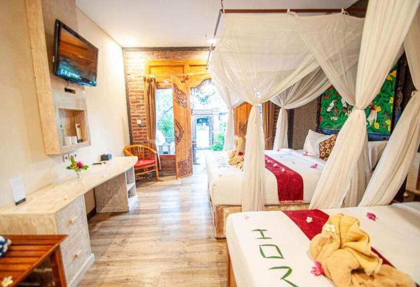 סוויטה משפחתית, Kubuku Eco Dive Lodge And Yoga