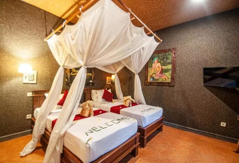 ガーデンビューデラックスルーム, Kubuku Eco Dive Lodge And Yoga