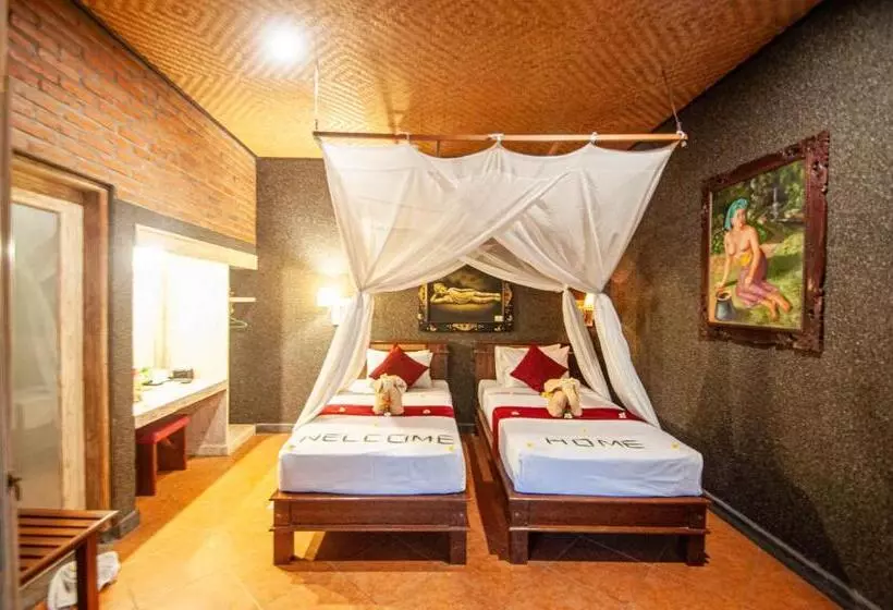 ガーデンビューデラックスルーム, Kubuku Eco Dive Lodge And Yoga