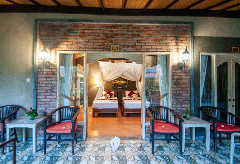 חדר דלוקס נוף לגינה, Kubuku Eco Dive Lodge And Yoga