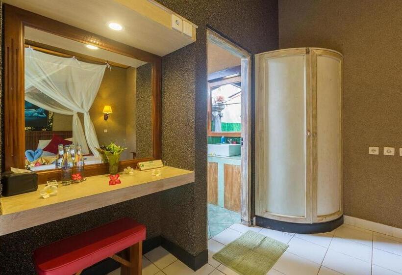 חדר דלוקס נוף לגינה, Kubuku Eco Dive Lodge And Yoga