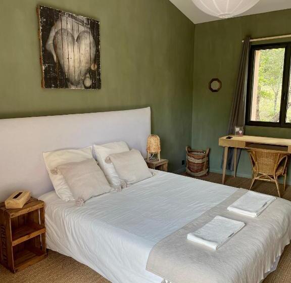 テラス付きスタンダードルーム, Cévennes Sublime Chambre D Hôtes Indépendante Et Moderne