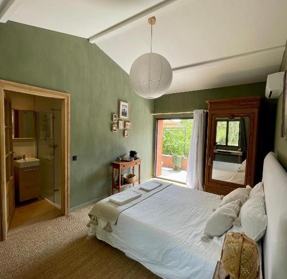 テラス付きスタンダードルーム, Cévennes Sublime Chambre D Hôtes Indépendante Et Moderne