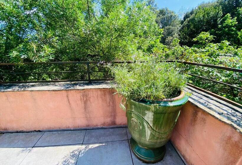 テラス付きスタンダードルーム, Cévennes Sublime Chambre D Hôtes Indépendante Et Moderne