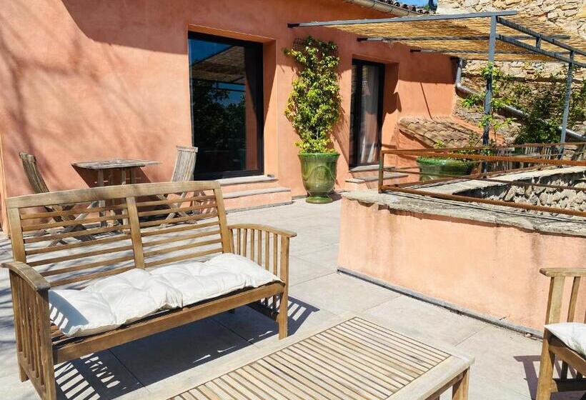 テラス付きスタンダードルーム, Cévennes Sublime Chambre D Hôtes Indépendante Et Moderne