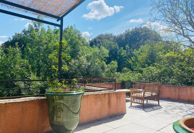 テラス付きスタンダードルーム, Cévennes Sublime Chambre D Hôtes Indépendante Et Moderne