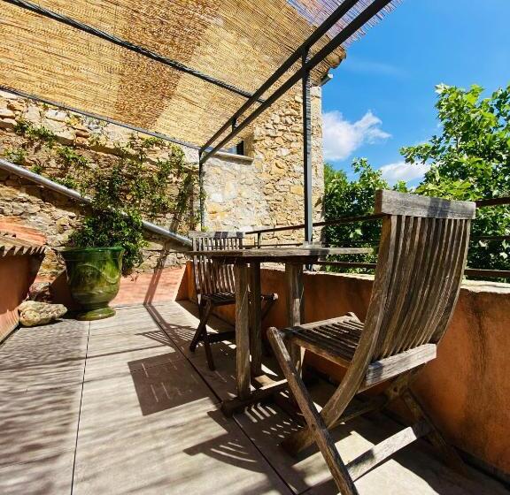 テラス付きスタンダードルーム, Cévennes Sublime Chambre D Hôtes Indépendante Et Moderne