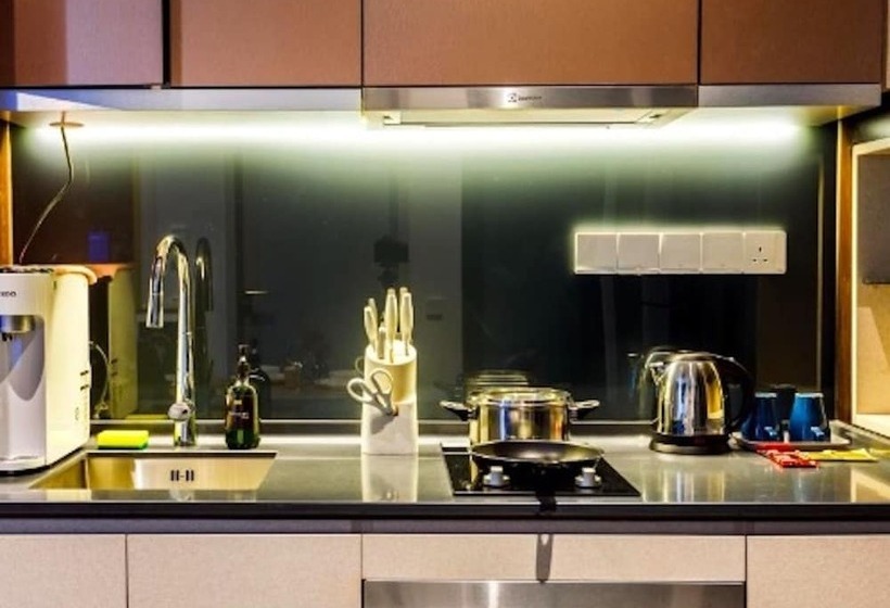 آپارتمان 1 خوابه, Mana Mana Suites At Scarletz Klcc