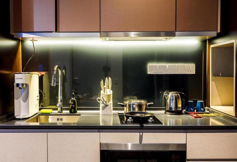 آپارتمان 1 خوابه, Mana Mana Suites At Scarletz Klcc