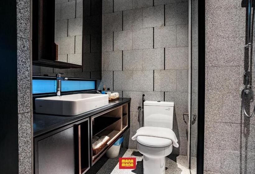 استودیوی استاندارد با تخت دو نفره بزرگ, Mana Mana Suites At Scarletz Klcc