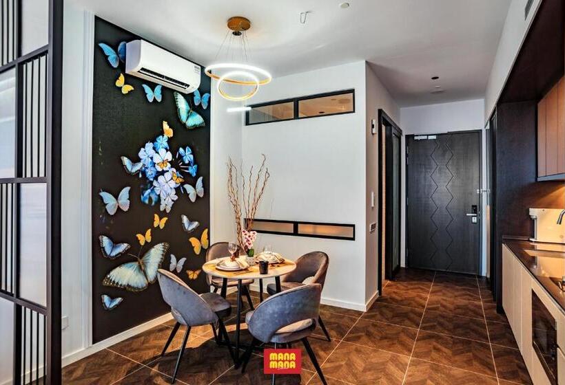 استودیوی استاندارد با تخت دو نفره بزرگ, Mana Mana Suites At Scarletz Klcc