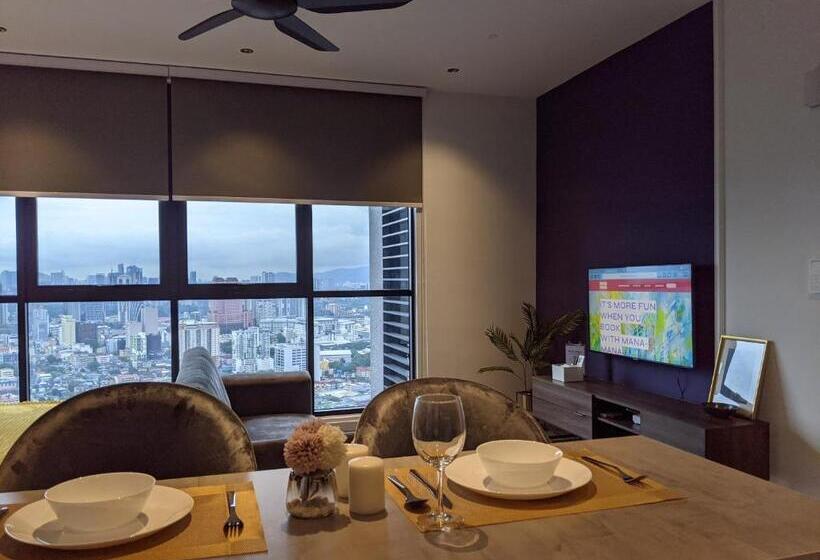 استودیو استاندارد با تخت کینگ, Mana Mana Suites At Scarletz Klcc