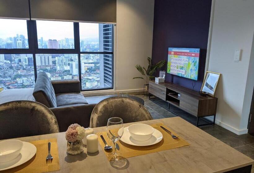 استودیو استاندارد با تخت کینگ, Mana Mana Suites At Scarletz Klcc